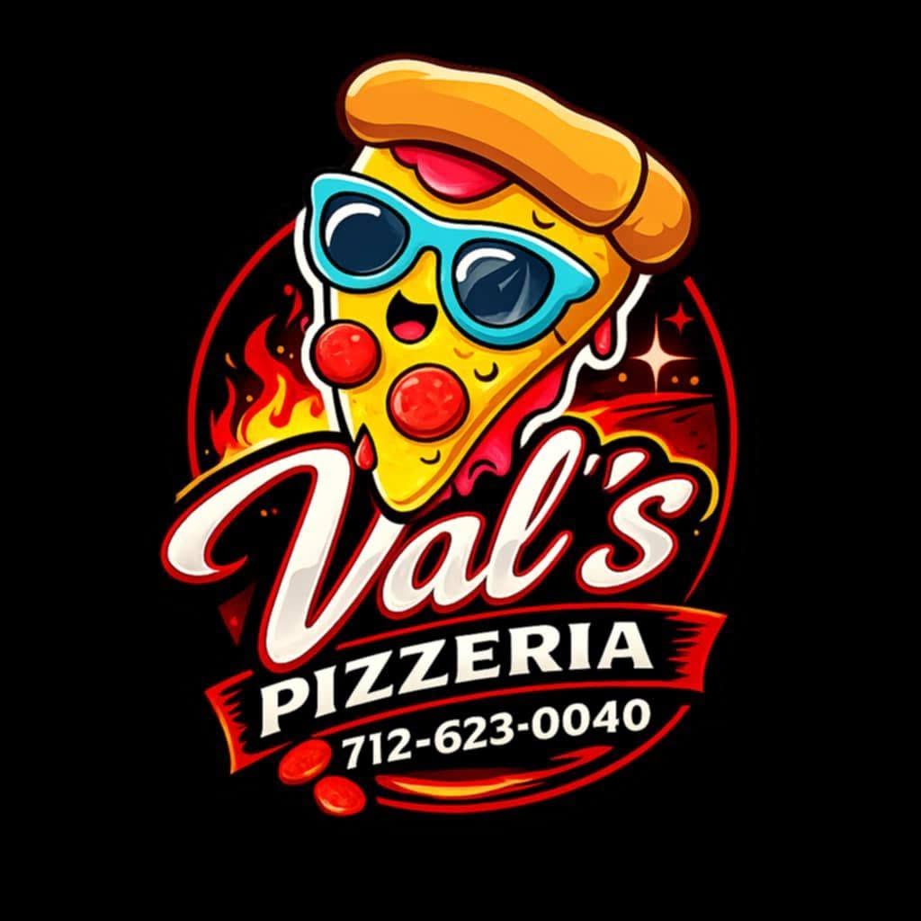 Val's Pizzeria Logo